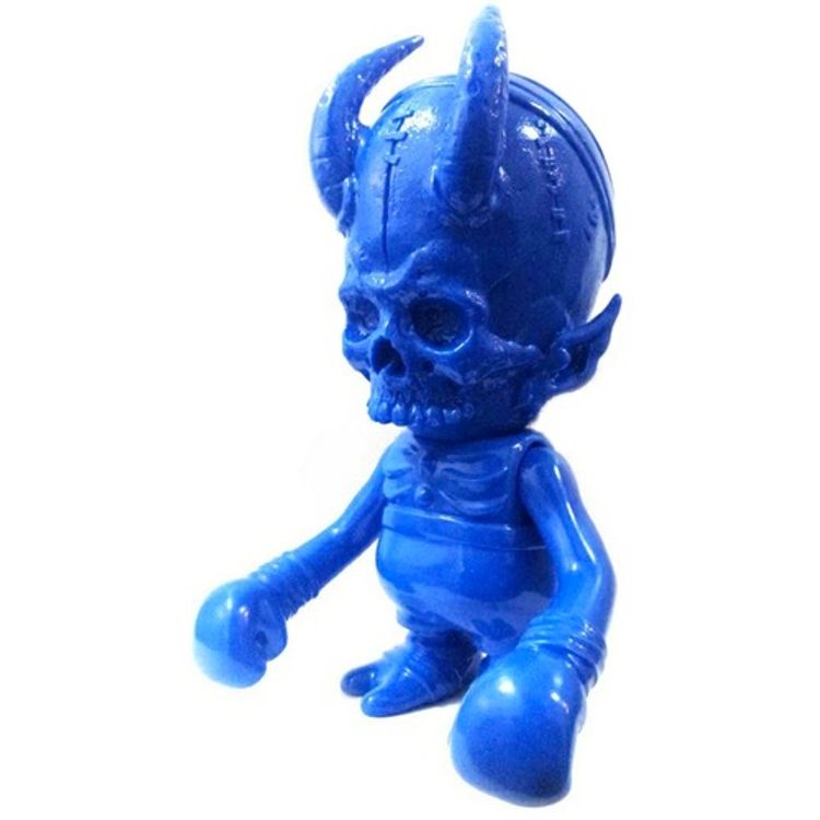 Skull Hevi Fighter - Blue by Pushead (Brian Schroeder)
