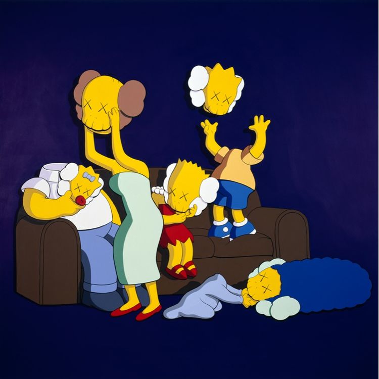 Kimpsons #2 (2008) by Kaws (Brian Donnelly)