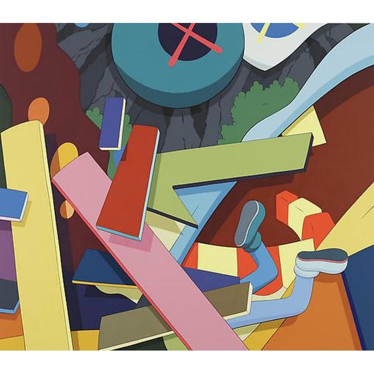 Rack and Ruin (2008) by Kaws (Brian Donnelly)