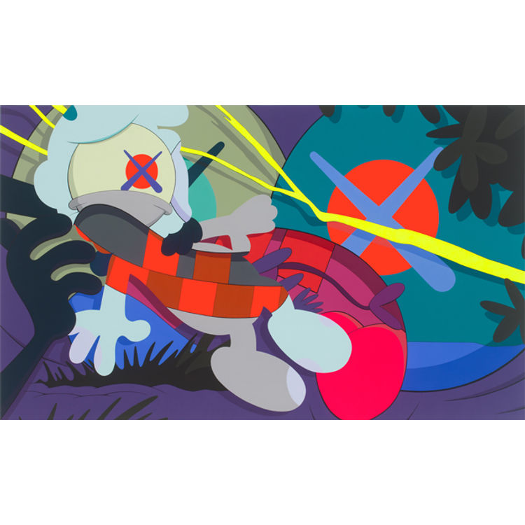 Camo Can't Help You (2013) by Kaws (Brian Donnelly)