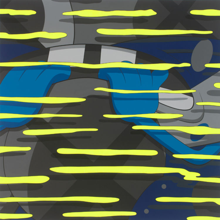 It Seeps In From the Bottom (2013 by Kaws (Brian Donnelly)