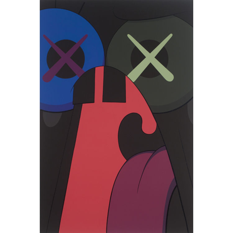 Walk 8 Steps (2013) by Kaws (Brian Donnelly)