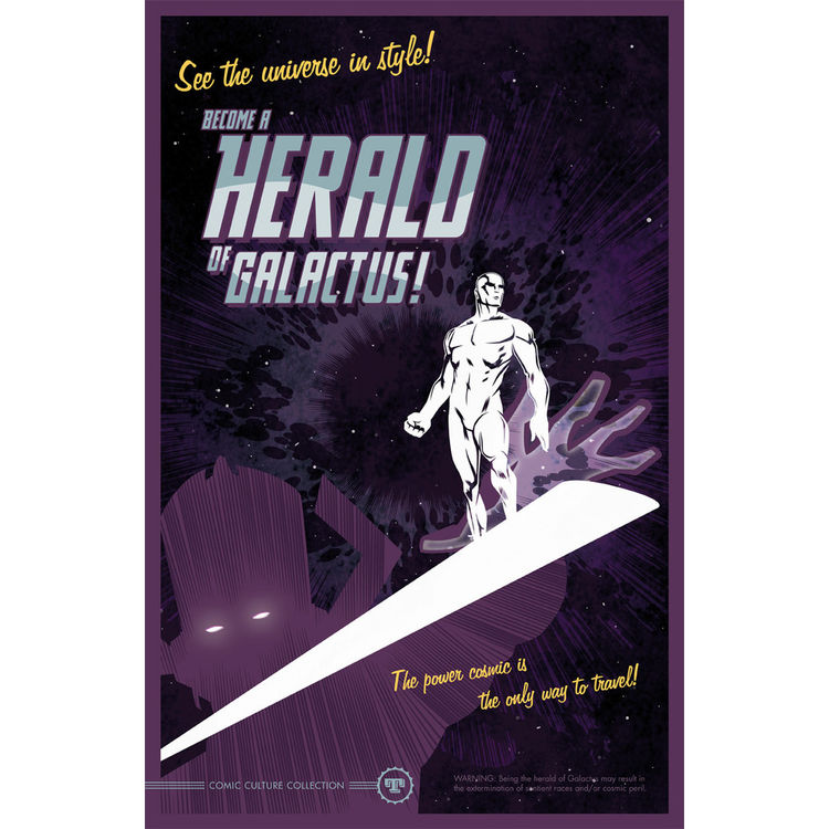 Be a Herald Travel Poster by Sean Thornton