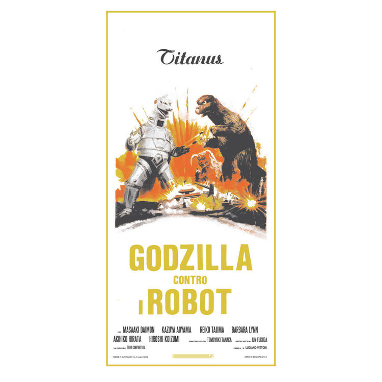 Godzilla Contra | Robot by Tim Jordan