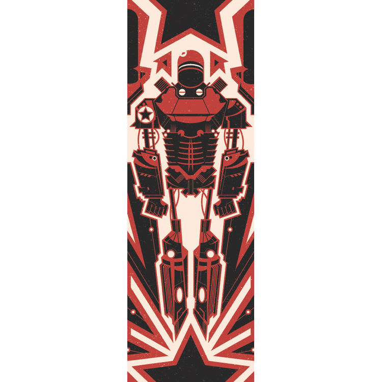 Liberty Prime (Red) by Ron Guyatt