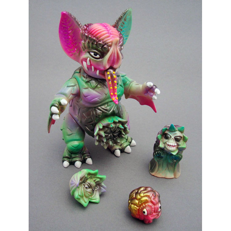 Mockbat - Purple Green by Paul Kaiju