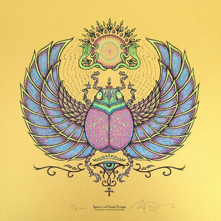 Spirit of the Sacred Scarab by Marq Spusta