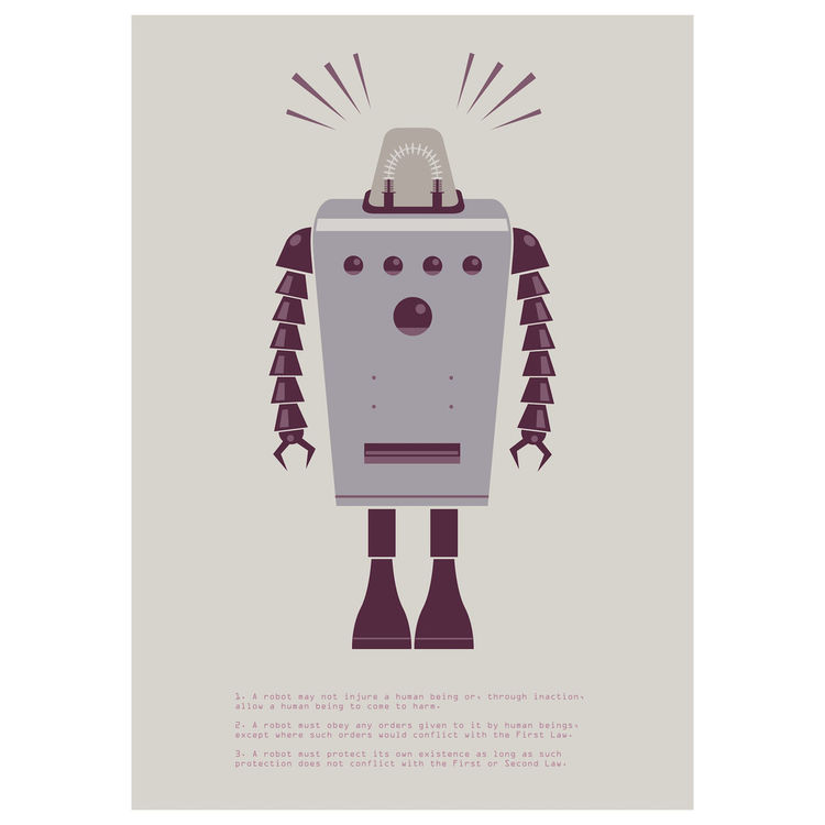 The Laws of Robotics 2 by James Gilleard