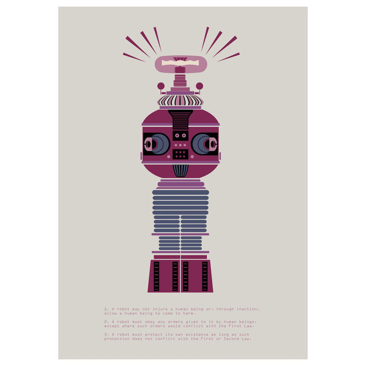 The Laws of Robotics 3 by James Gilleard