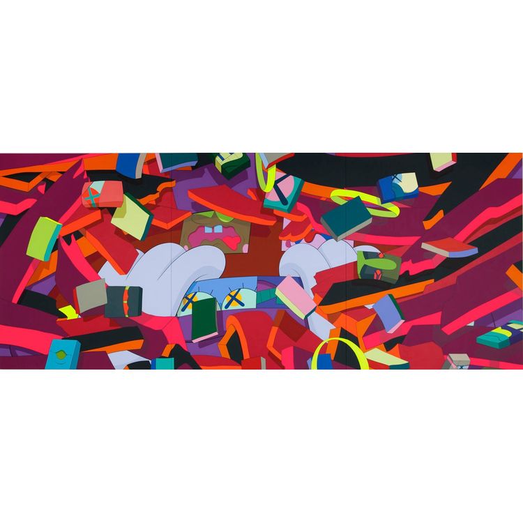Silent City (2011) by Kaws (Brian Donnelly)