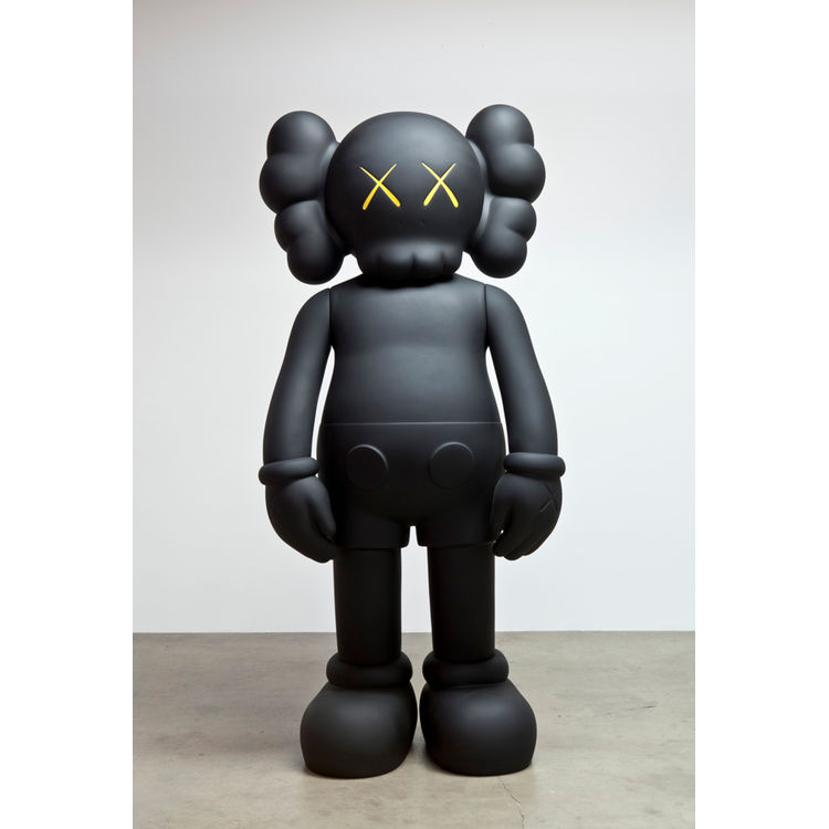 8-foot Black 5YL Companion by Kaws (Brian Donnelly)