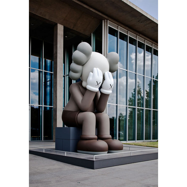 17ft Brown Passing Through Companion by Kaws (Brian Donnelly)