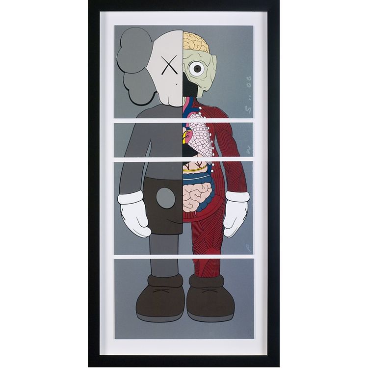 Untitled (Dissected x Dissected Proof) (2006) by Kaws (Brian Donnelly)