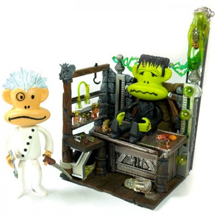 Franken Monkey by Tim Clarke