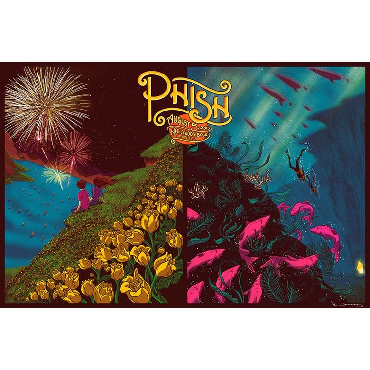 Phish - Los Angeles CA, 2013 by James Flames