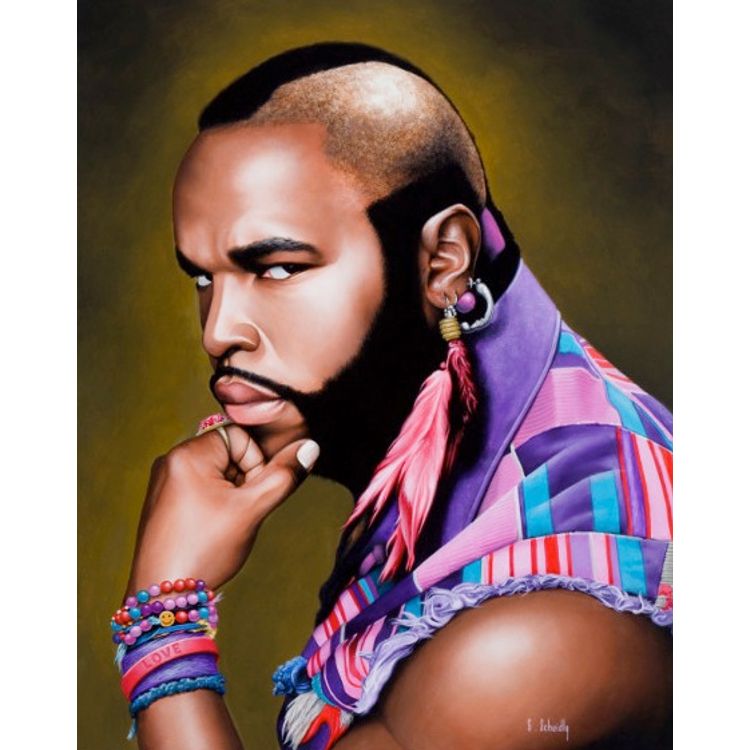 Mr. T for Terrific - Print by Scott Scheidly