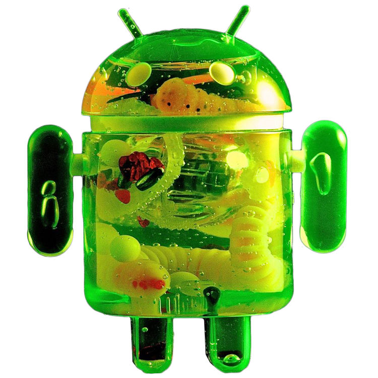 Green Spaceslime Android by PlaSeeBo (Bob Conge)