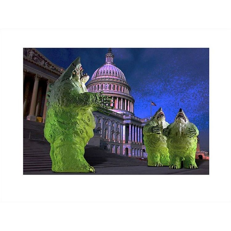 Great American Kaiju by PlaSeeBo (Bob Conge)