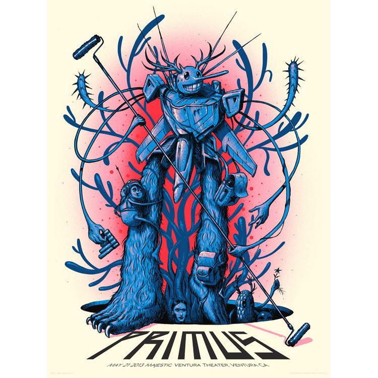 Primus - Ventura, CA 2013 by Jeff Soto