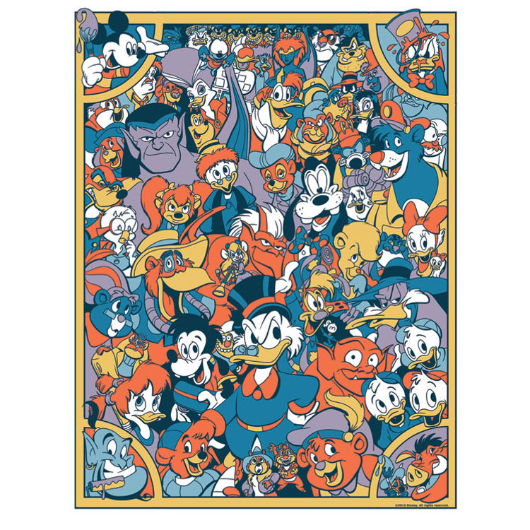 Disney Afternoon by James Silvani