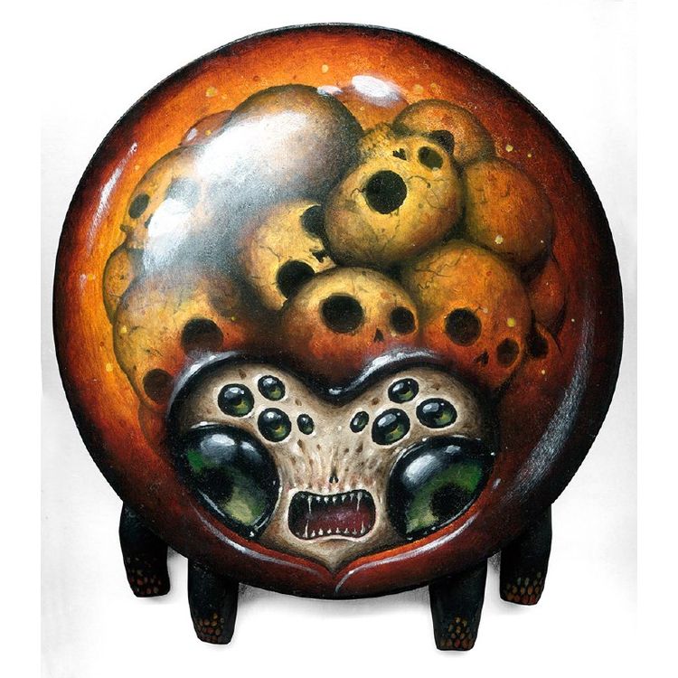 Orange Bone Beetle by Jason Limon