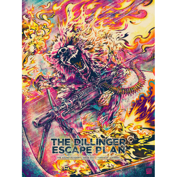 The Dillinger Escape Plan – Toronto, Canada 2013 by Miles Tsang