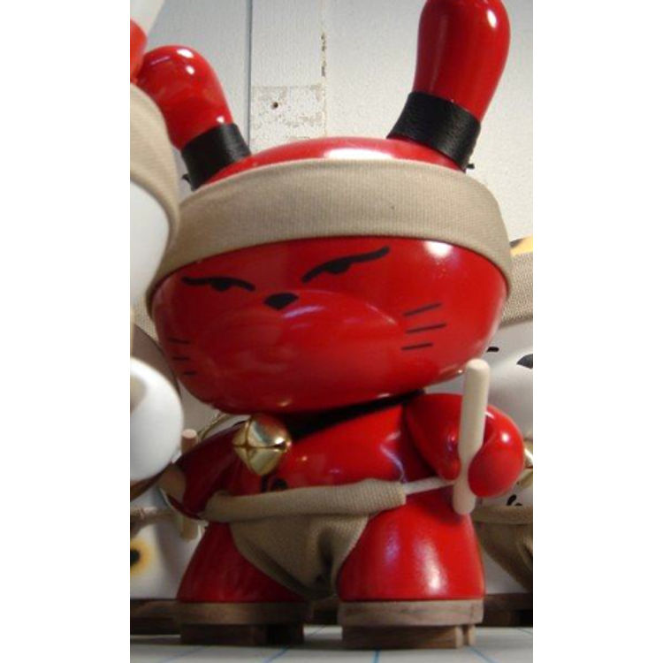 Lucky Taiko (red) by Huck Gee