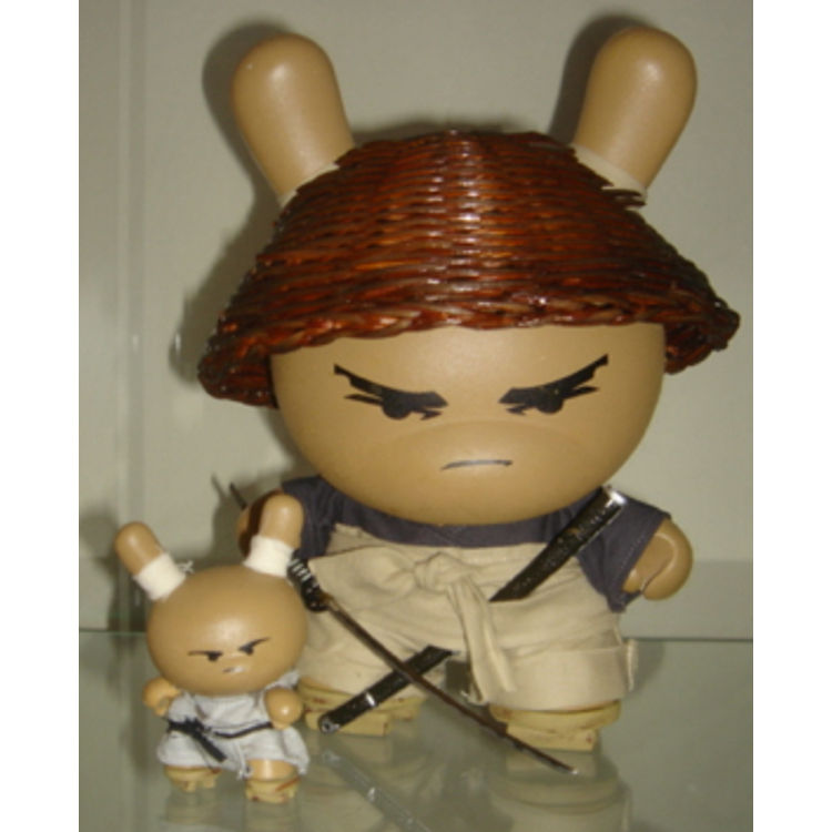 (untitled) [with 3" dunny] by Huck Gee
