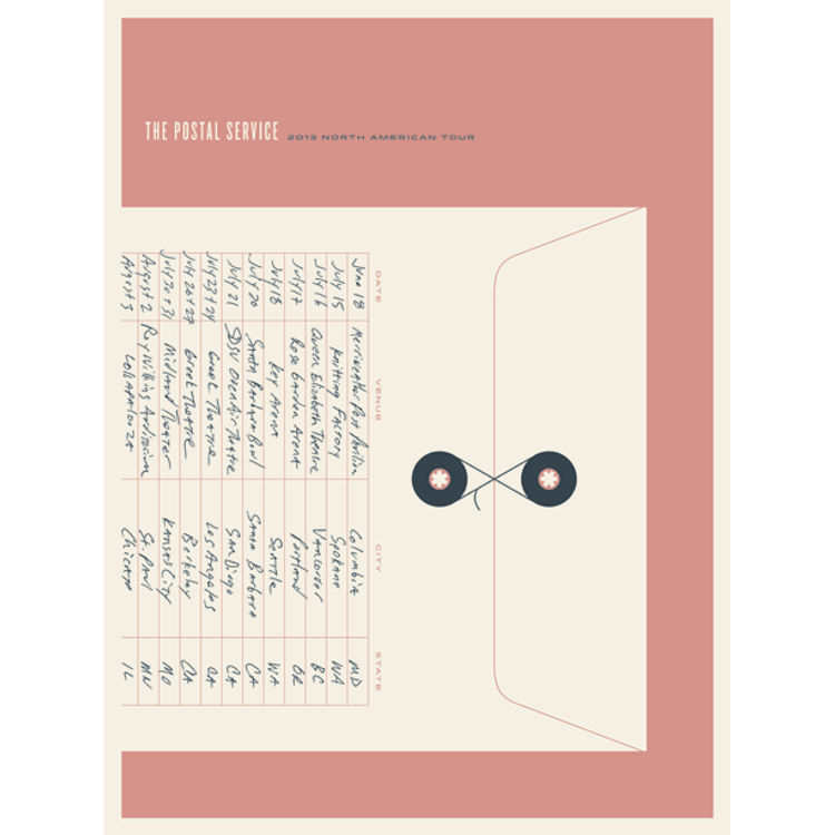 The Postal Service - Tour 3 by The Small Stakes (Jason Munn)