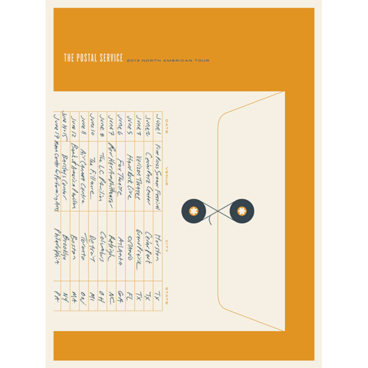 The Postal Service - Tour 2 by The Small Stakes (Jason Munn)