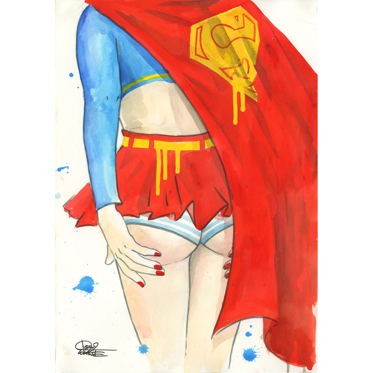 Supergirl Bum