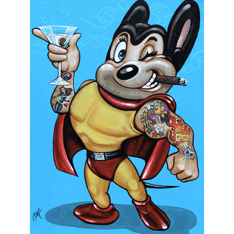 Mighty Tough Mouse by Mike Bell