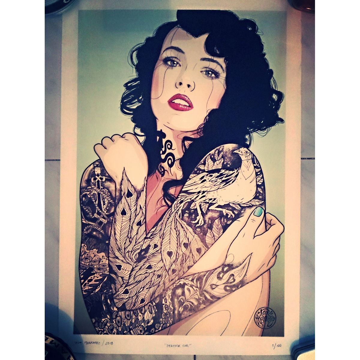 Peacock Girl