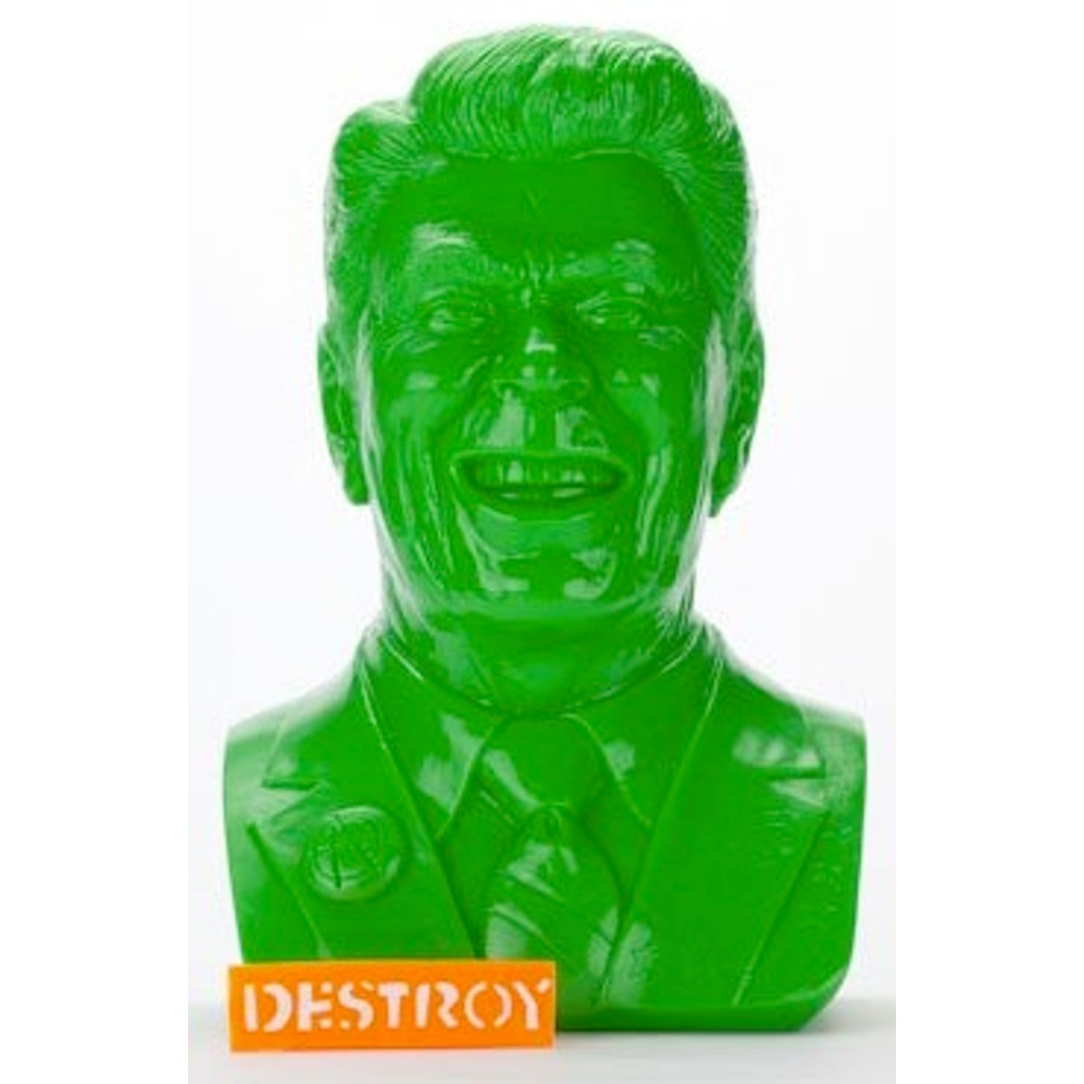 Green Gipper Reagan Bust