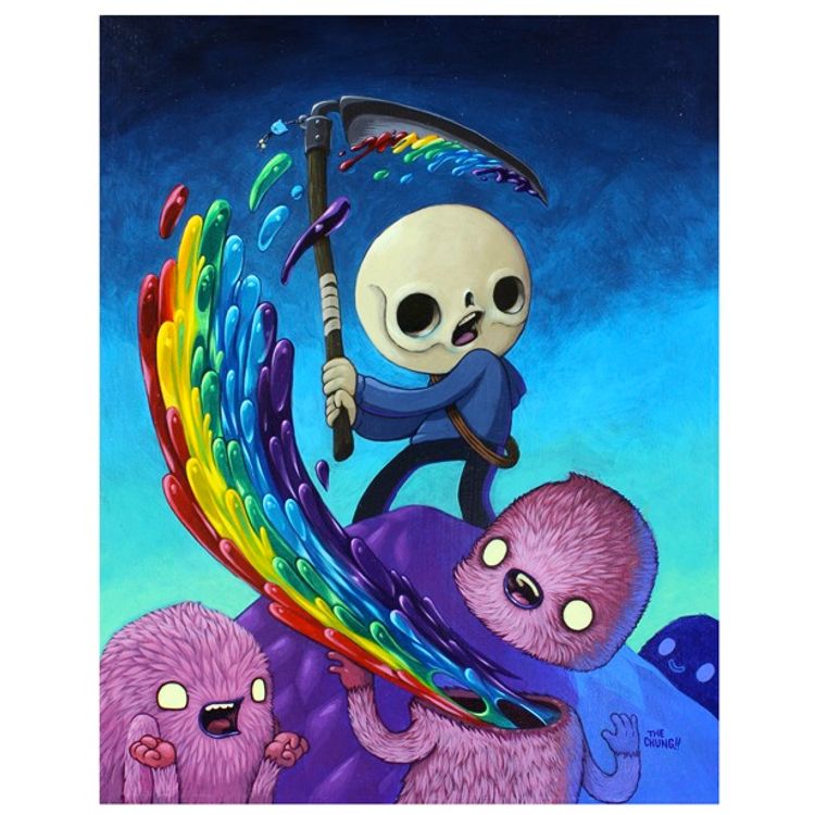 Happiness is Killed By Removing the Head or Destroying the Brain by The Chung (Dave Chung)