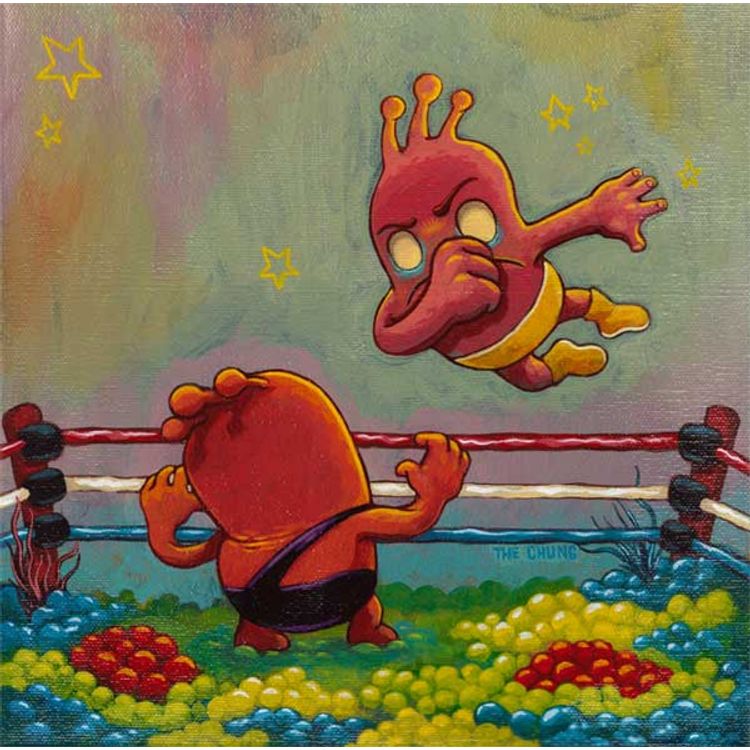 Atomic Seamonkey Elbow Drop by The Chung (Dave Chung)