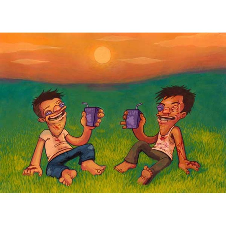 Fight Club is Where BFFs are Made by The Chung (Dave Chung)