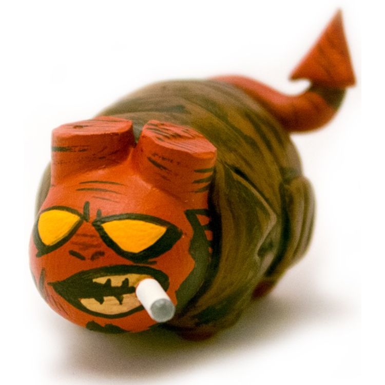 Hellboy 2.5" Labbit custom by Firehead Design (Cesar Diaz)