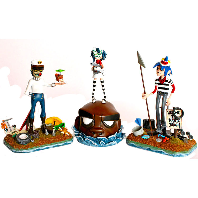 Plastic Beach Gorillas by Zombiemonkie (Mikie Graham)