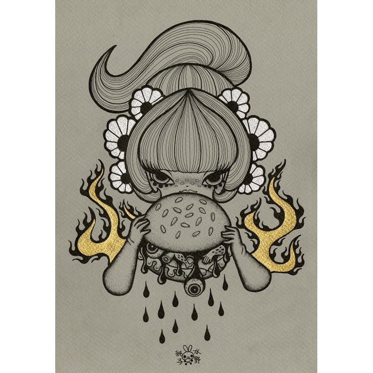 Succubus (Hamburger) by Junko Mizuno