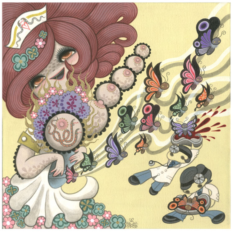 Flora Delirium 4 by Junko Mizuno