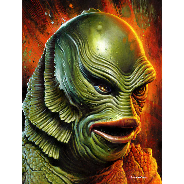 Creature from the Black Lagoon by Jason Edmiston