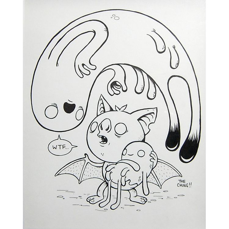 Batsoid Finds a Ghost Bibi by The Chung (Dave Chung)