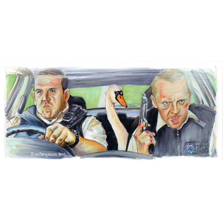 Hot Fuzz - Maybe it was the Swan by Jim Ferguson