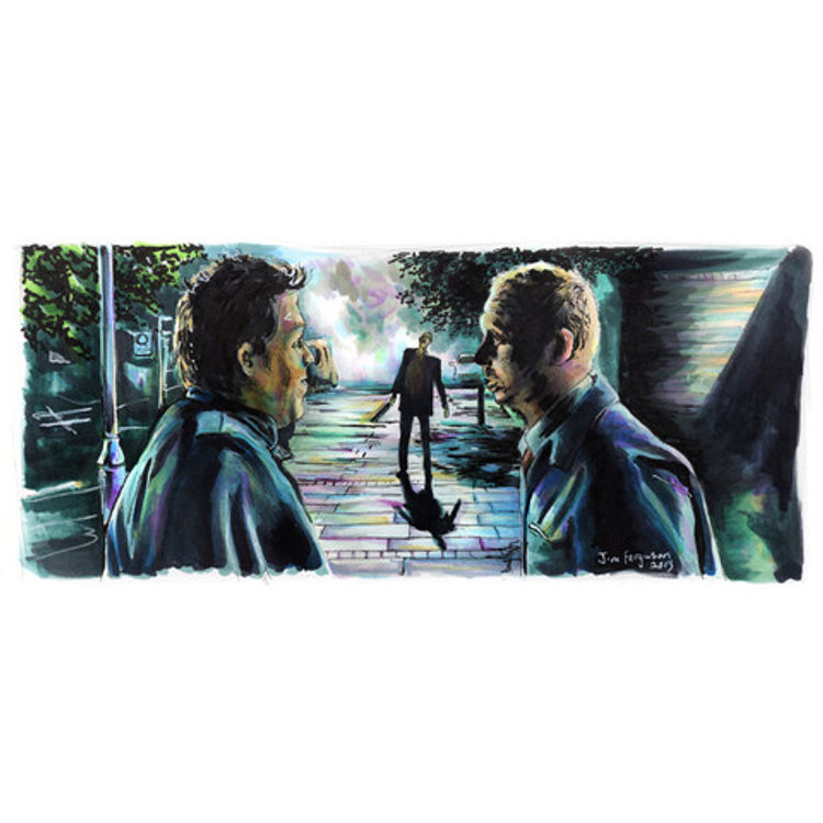 Shaun Of The Dead - White Lines by Jim Ferguson