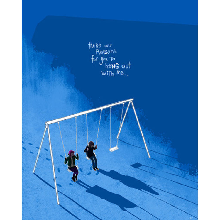 There are reasons for you to hang out with me… by Julia Vickerman
