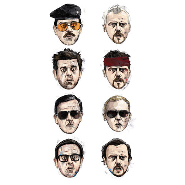 Frost/Pegg by Matthew Brazier