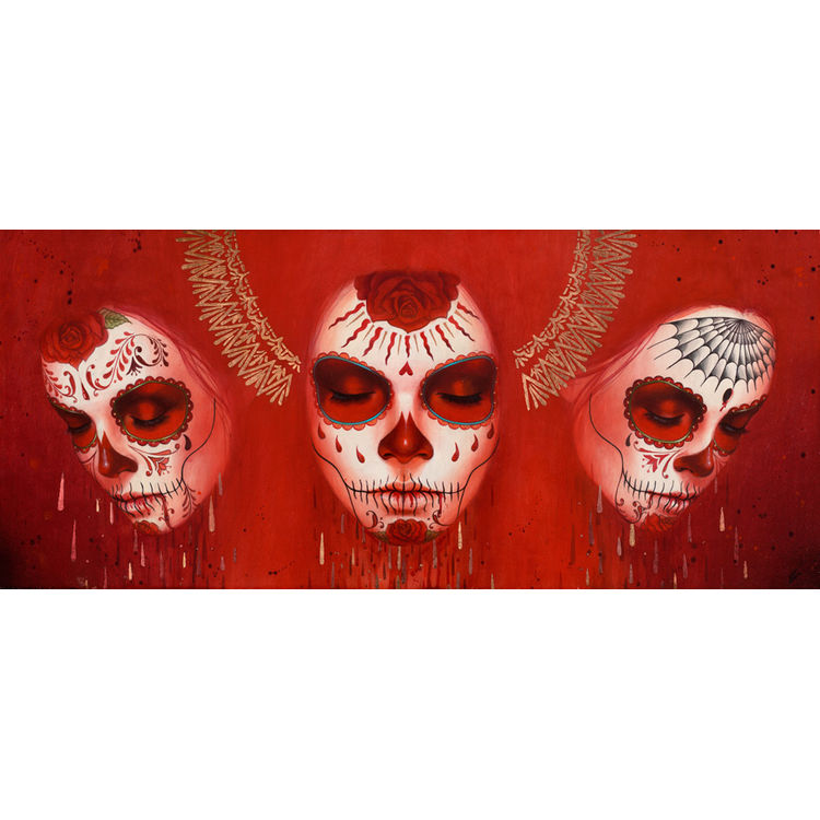TRES CABEZAZ by Sylvia Ji
