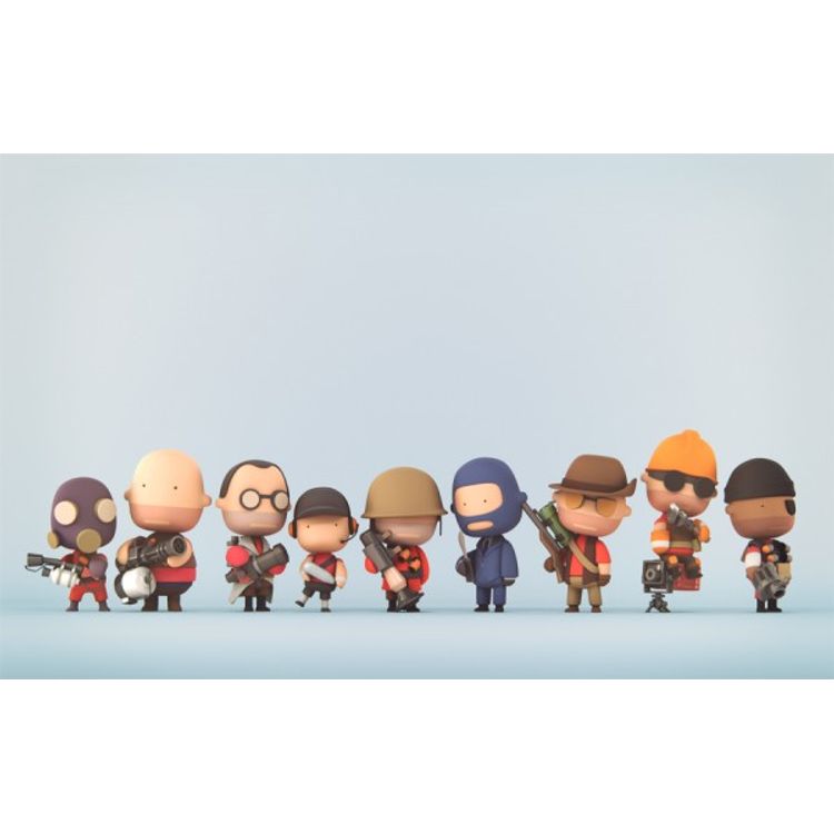 Team Fortress 2 by WP Van Overbruggen