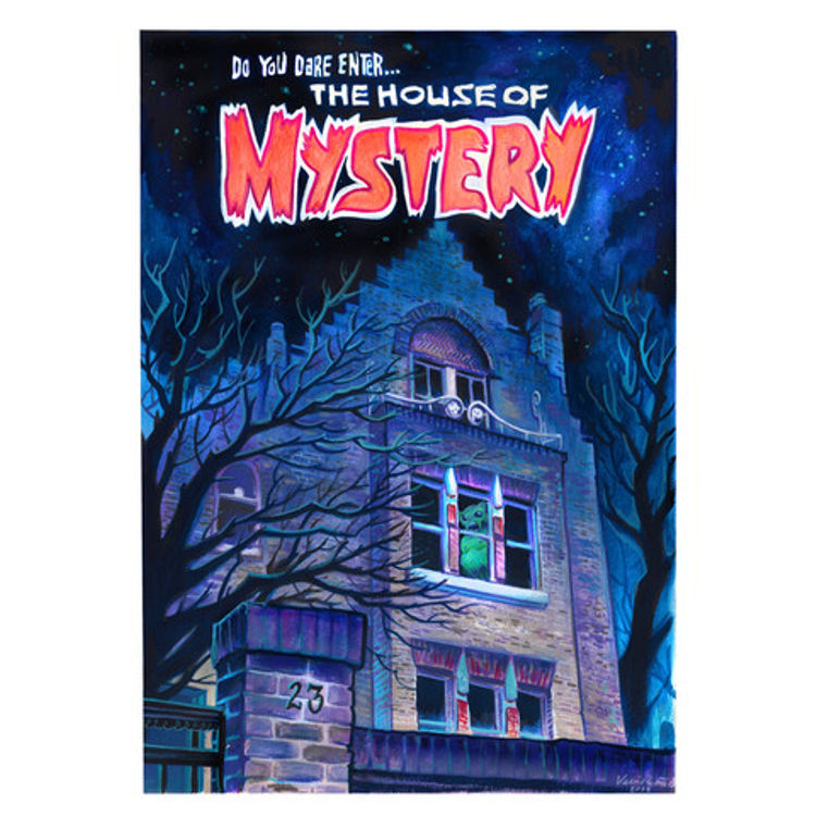 House of Mystery at 23 Meteor St. by Veronica Fish